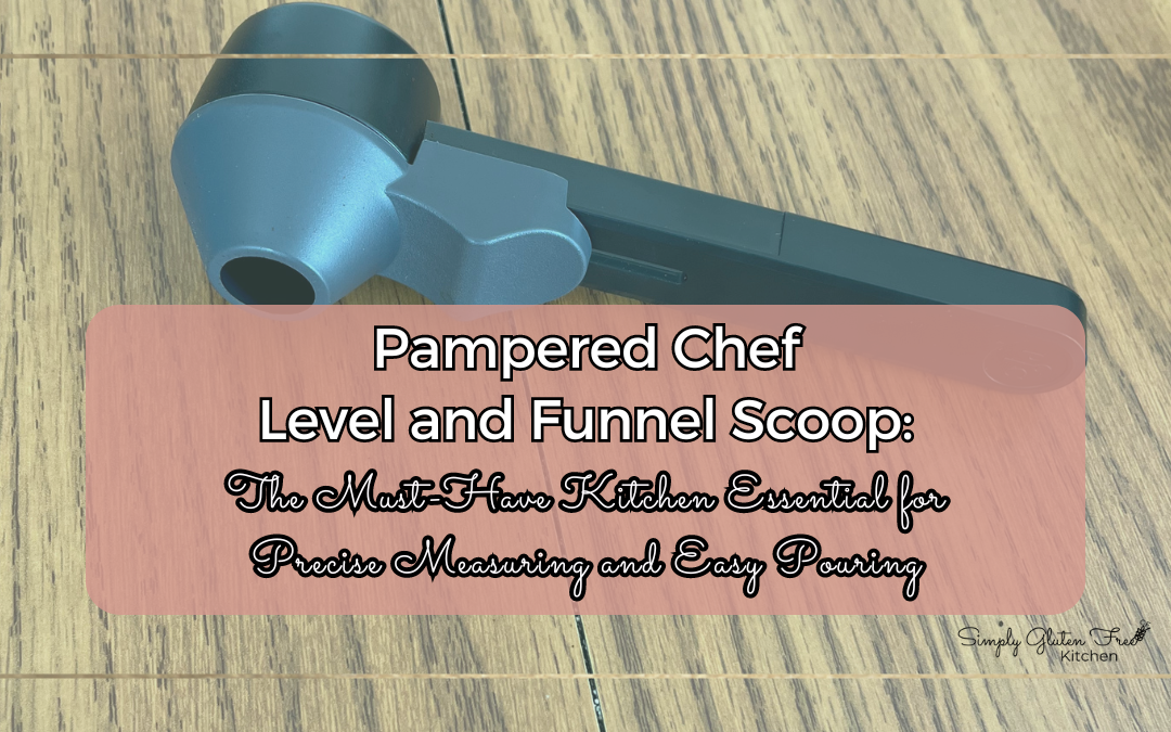 Pampered Chef Level and Funnel Scoop: The Must-Have Kitchen Essential for Precise Measuring and Easy Pouring