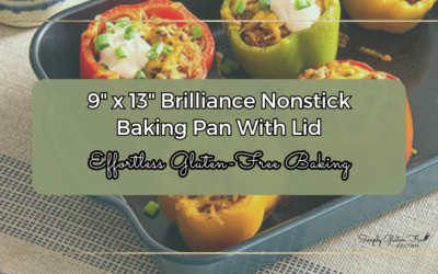 Effortless Gluten-Free Baking with the Pampered Chef 9″ x 13″ Brilliance Nonstick Baking Pan With Lid