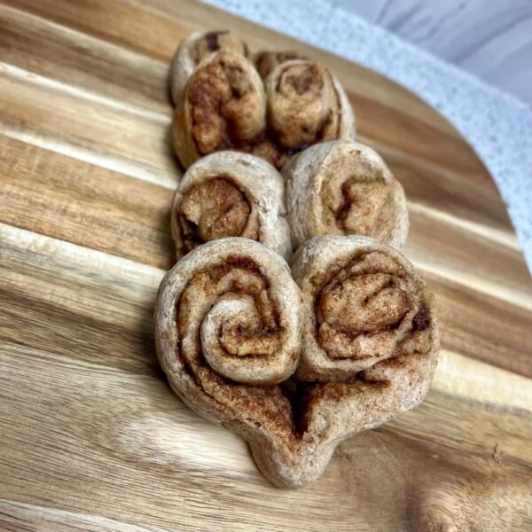 Heart-Shaped Gluten-Free Cinnamon Roll – Sweet, Soft & Perfect for your Valentine!